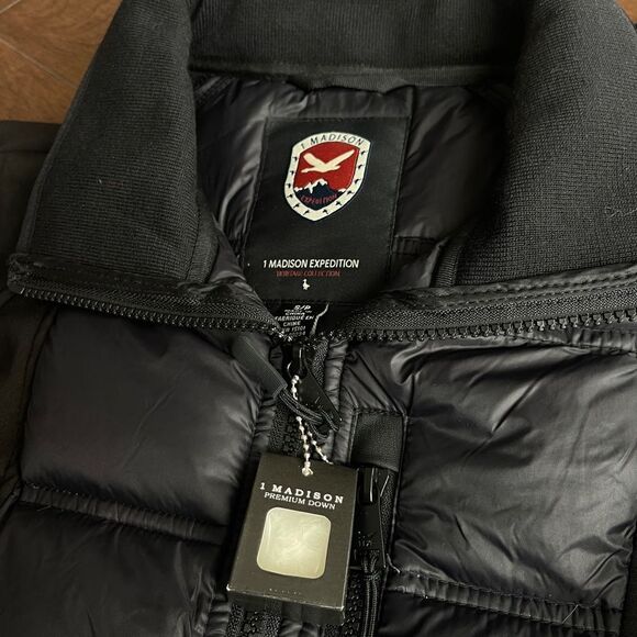 1 Madison Expedition Heritage Collection Water Repellent Down Jacket NEW - Picture 4 of 6